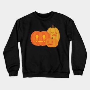 Somber Jack O' Lantern Crew [trio] Crewneck Sweatshirt